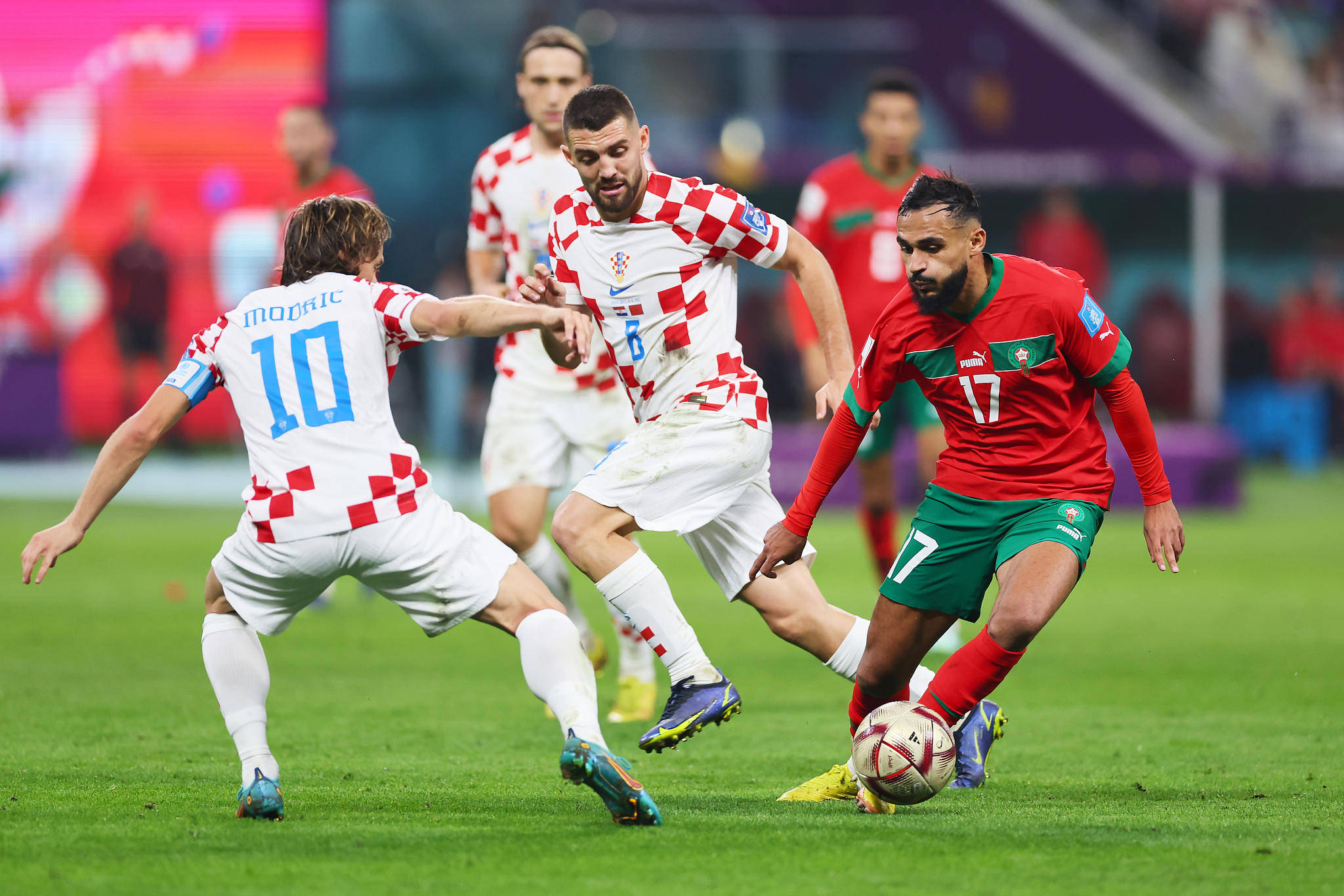 克罗地亚队球员合作默契,成功逆转战胜 克罗地亚队球员合作默契,成功逆转战胜