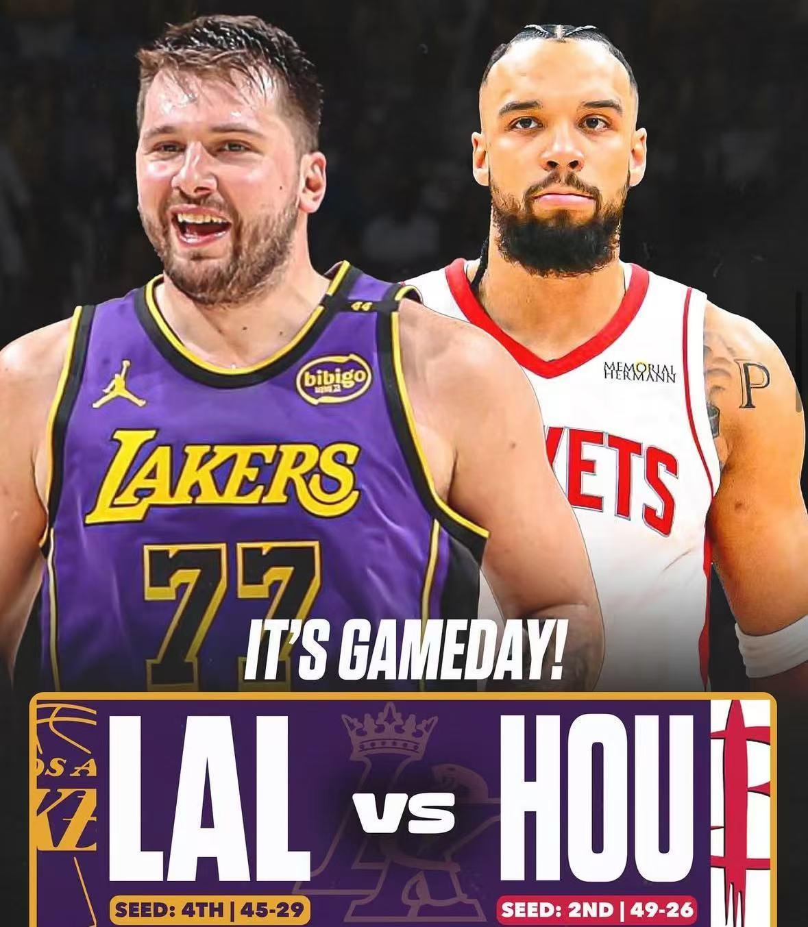 火箭击败湖人，终结多场连败